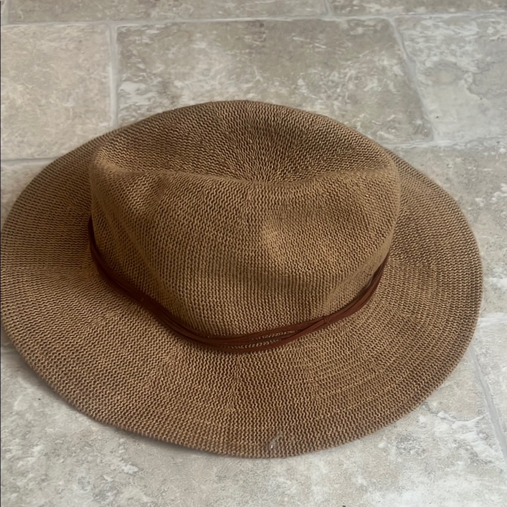 Brown Woven Woman’s Sunhat